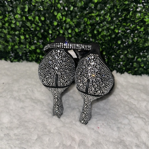 Black sparkly heels - Picture 4 of 5